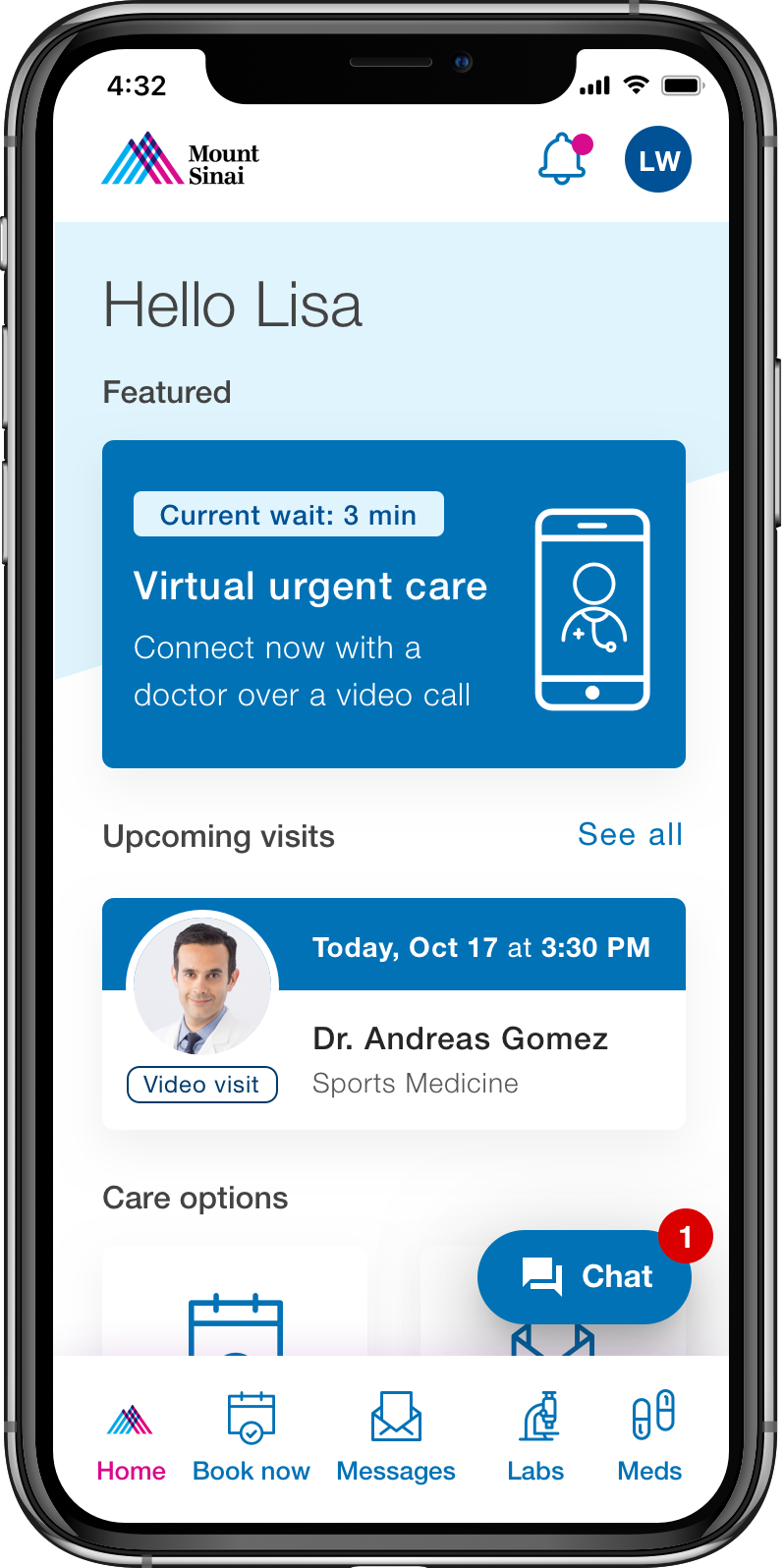 Final design screen 1